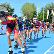 Elimination race senior/junior A women